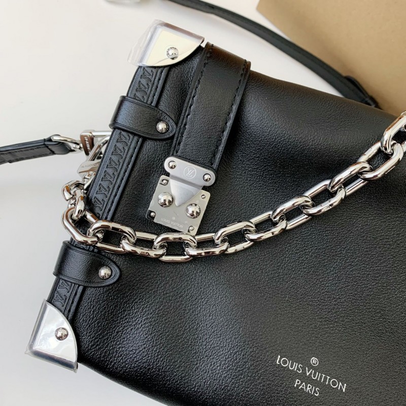 L0*is V*t0n New SIDE TRUNK full leather medium size handbag M11350 Size:21*14*6cm