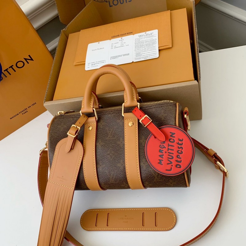 L0*is V*t0n The New Keepall Bandouli ère 25 handbag M11542 Size:25*15*11cm