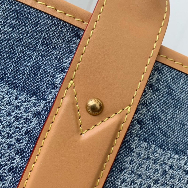 L0*is V*t0n New Weekend TOTE tannin jean bag N40702 Size:43*34*17.5cm