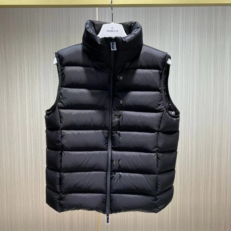 Moncler down stand collar vest