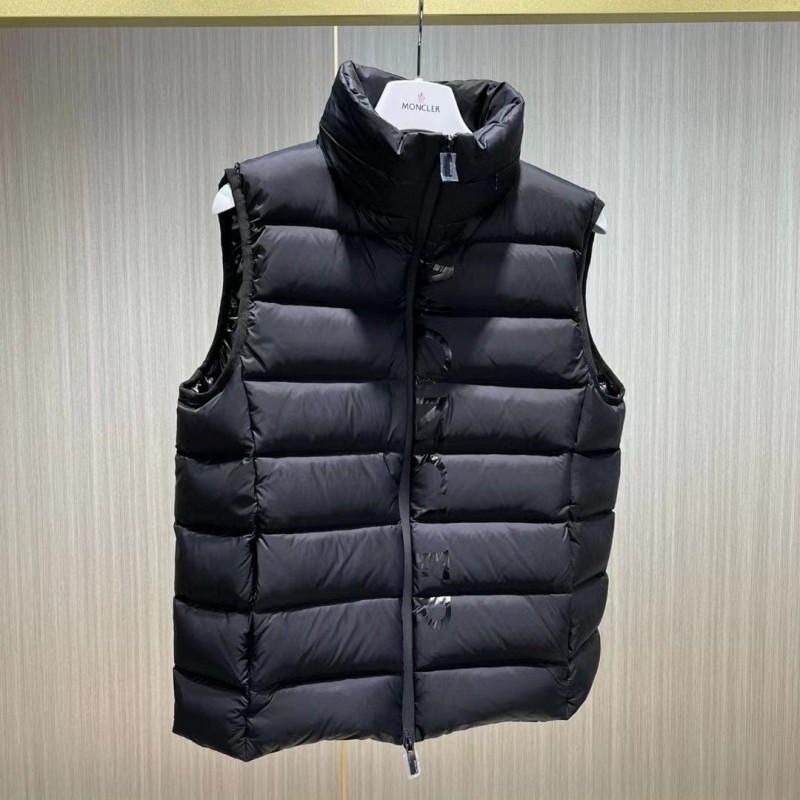 Moncler down stand collar vest