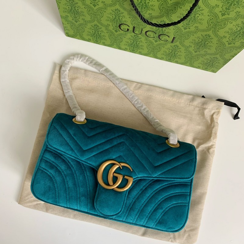 G*u*i Marmont Series of Cashmere cross-body bag Size:26*15*7cm