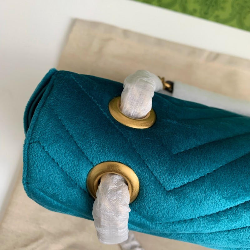 G*u*i Marmont Series of Cashmere cross-body bag Size:26*15*7cm