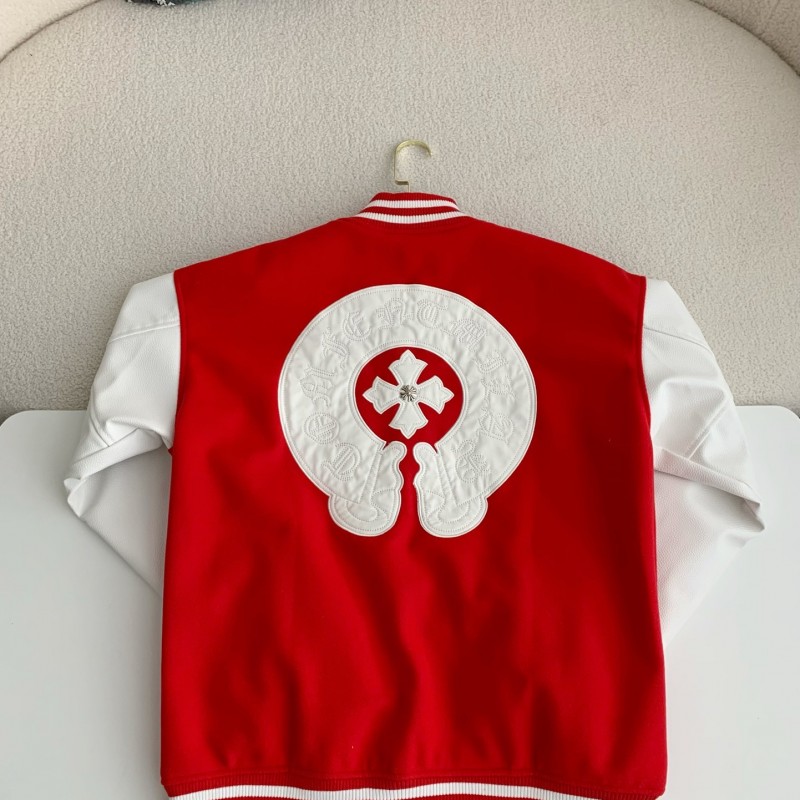 Ch**me He**ts catwalk baseball jacket
