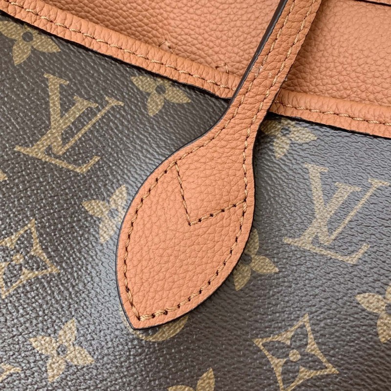 L0*is V*t0n Counter Seasonal New NEVERFULL INSIDE OUT Medium Shopping Bag M12061 Size:28*14*31cm