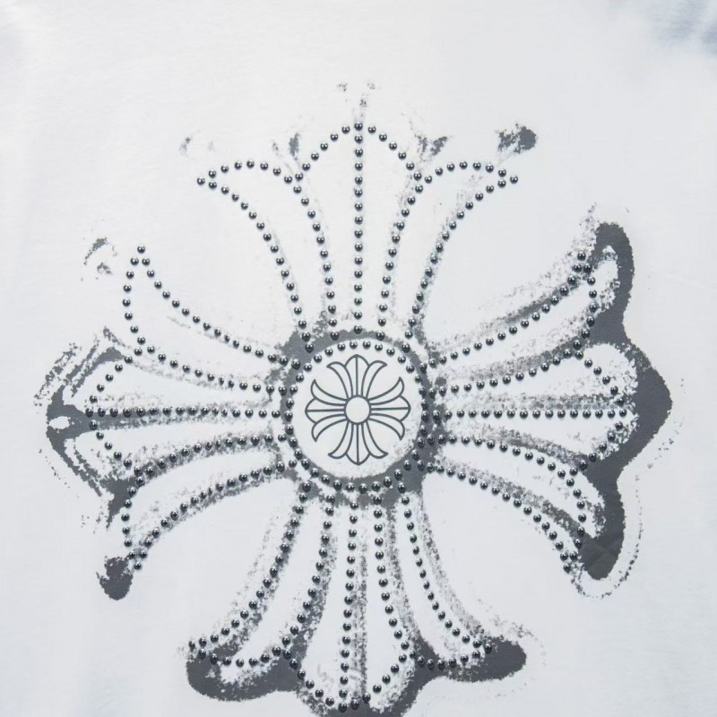 Ch**me He**ts 25SS hot diamond T-shirt
