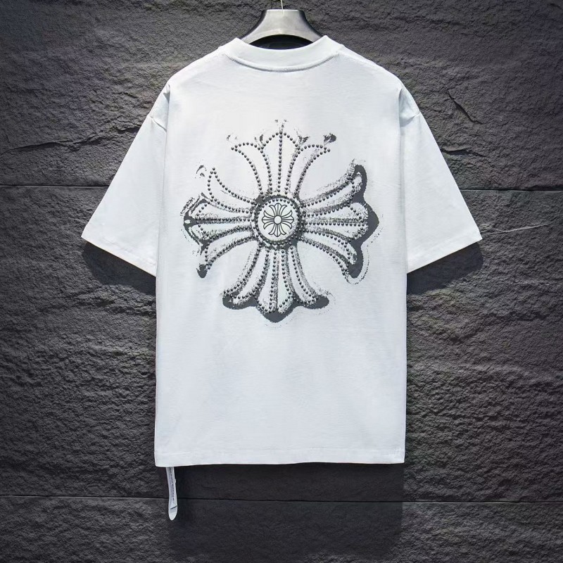 Ch**me He**ts 25SS hot diamond T-shirt