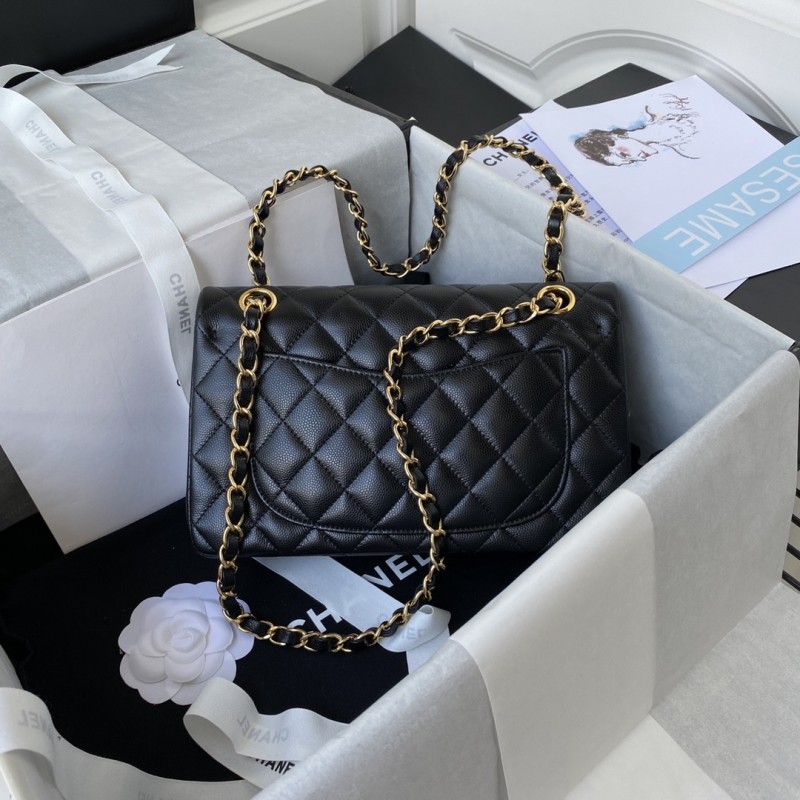 Ch*el Classic Flap Bag A01113, Top Quality, Medium Size: 23cm