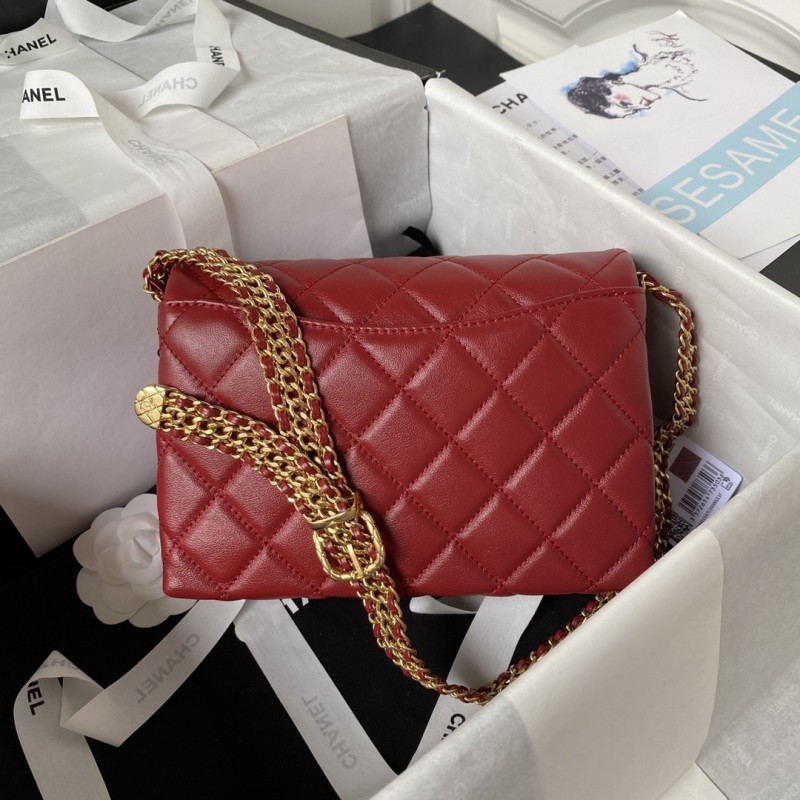 Ch*el 23S Underarm Bag AS3994, Top Quality SIZE: 14 * 21 * 10cm