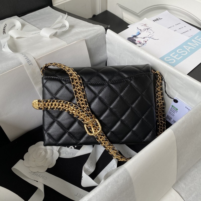 Ch*el 23S Underarm Bag AS3994, Top Quality SIZE: 14 * 21 * 10cm