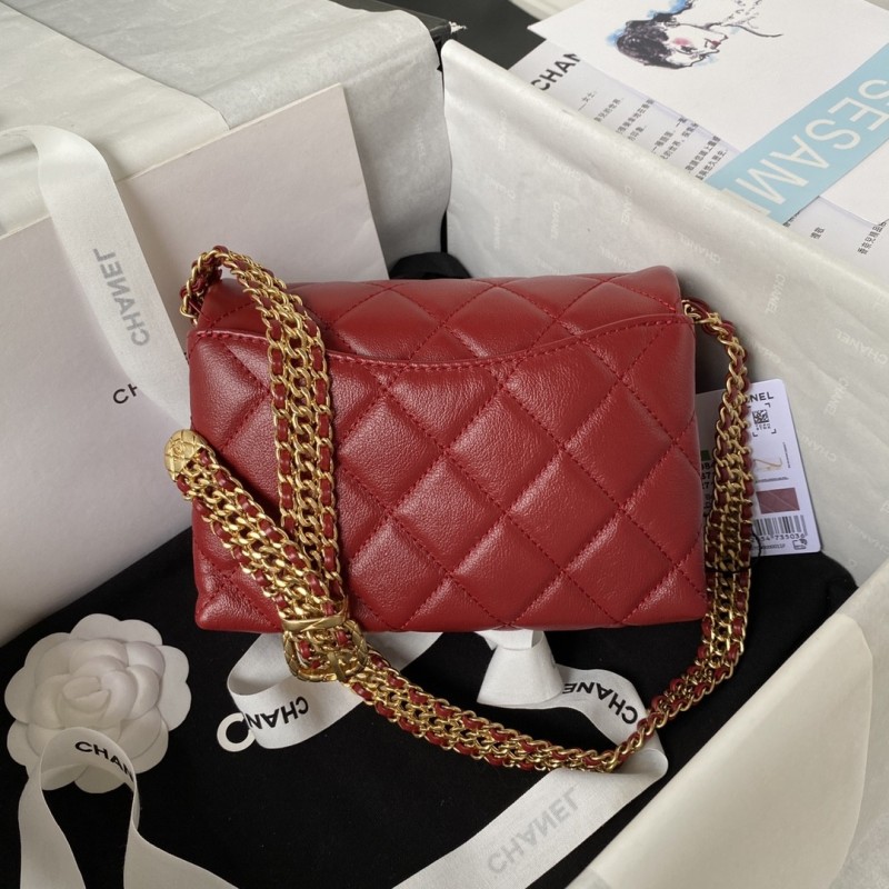 Ch*el 23S Underarm Bag AS3984, Top Quality SIZE: 12 * 18 * 10cm