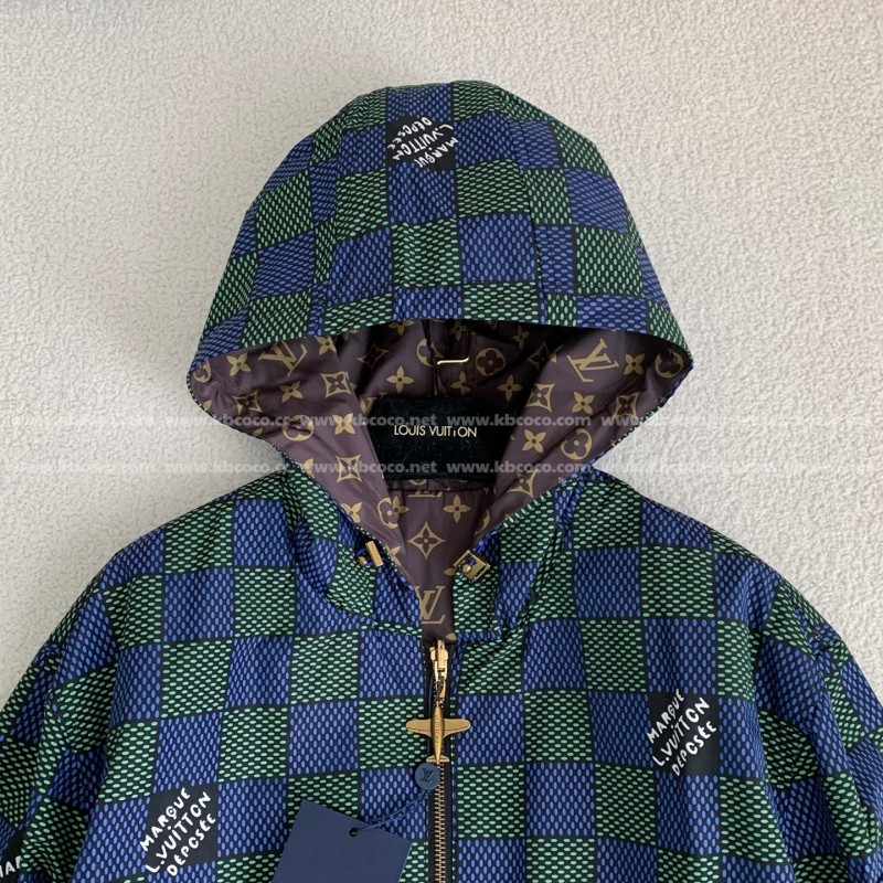 L0*is V*t0n SpringSummer collection plaid double-sided jacket