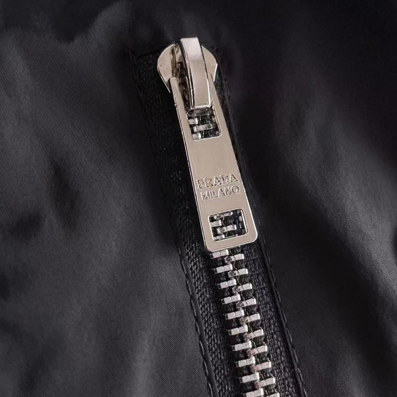 Pra*a summer new 2025ss casual zipper
