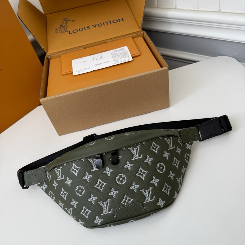 LV DISCOVERY FULL LEATHER CHEST BAG M12508,SIZE:15*9*44cm