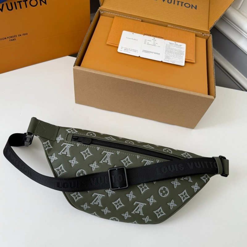 LV DISCOVERY FULL LEATHER CHEST BAG M12508,SIZE:15*9*44cm
