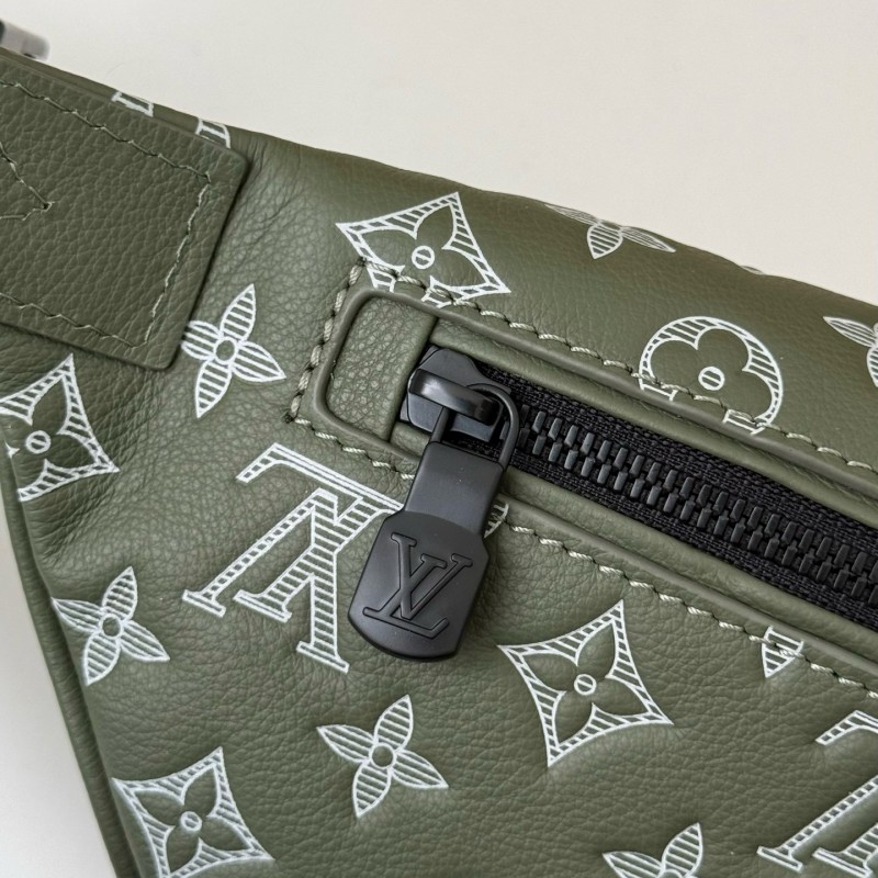 LV DISCOVERY FULL LEATHER CHEST BAG M12508,SIZE:15*9*44cm