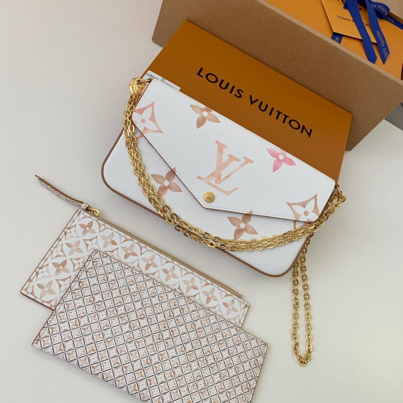 L0*is V*t0n 2023 New POCHETTE F É LICIE Handbag M82520, 21 * 12 * 3cm
