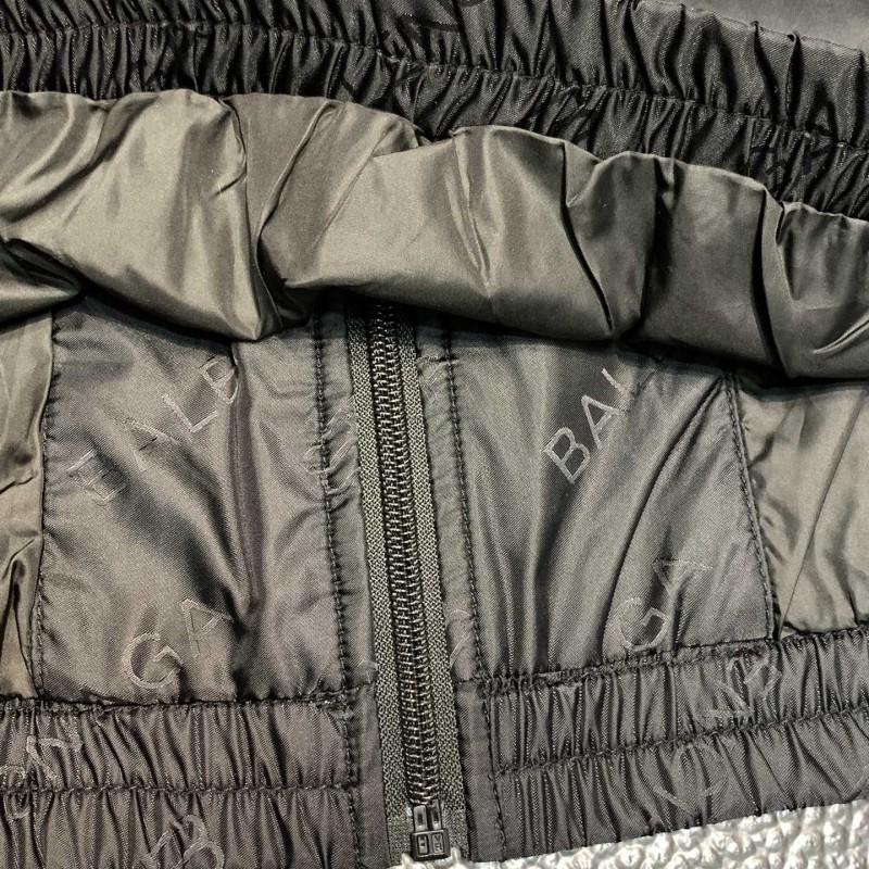 Ba*len*cia*ga hooded stand collar jacket