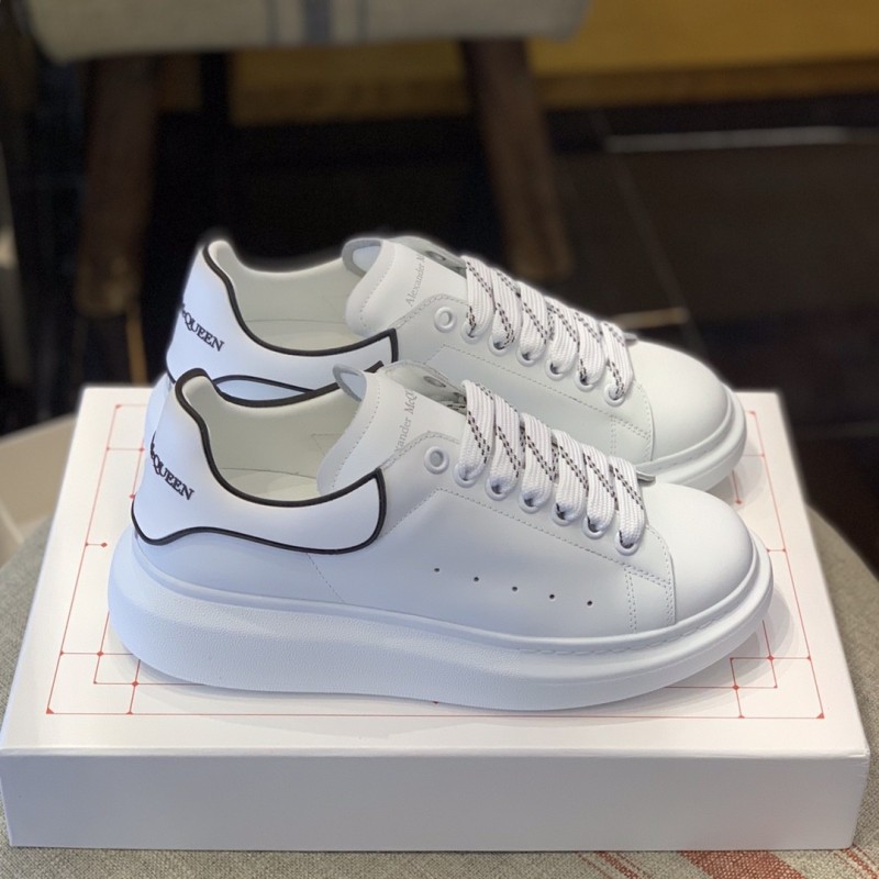 Ale*d*r M*Q*en MQ white film tail Sneakers